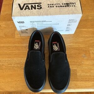 Size 12 Vans Skate Slip-Ons Pro Model Worn 1 time for 4 hours only50 O.B.O. HMU!
